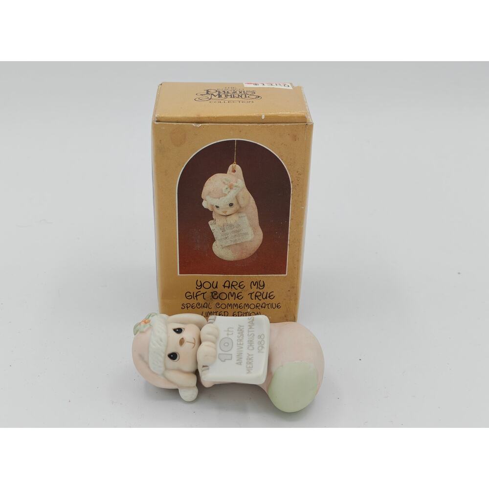 Precious Moments You Are My Gift Come‎ True Figurine 520176 1988 Enesco Boxed